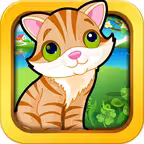 Cats games & jigasw puzzles for babies & toddlers iOS Icon