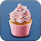 Cupcakes Matching Game 2 iOS Icon