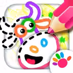Bini Coloring & Drawing Games iOS Icon