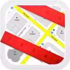Planimeter for map measure iOS Icon