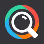 Magnifying Glass Reader with Light for iPhone iOS Icon