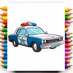 Cars Coloring Pages Game . iOS Icon