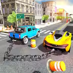 Chained Car Racing 3D iOS Icon