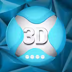 3D Wallpapers & Backgrounds - 3D lock screen Theme iOS Icon