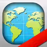 World Map + icon