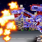Dinosaur Robot Warrior War Icon