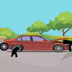 Stickman Crime Death - Gas Station & Hotel Strategy Murder Game iOS Icon
