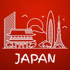 Japan Travel Guide . iOS Icon