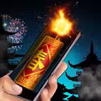 China New Year Petard Joke iOS Icon