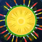 Idle Knife: Slash The Fruits iOS Icon