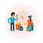 Birthday Greeting iOS Icon