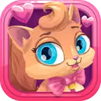 Kitty Crush - puzzle games with cats and candy iOS Icon