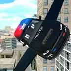 Fly-ing Police Car Sim-ulator 3D iOS Icon