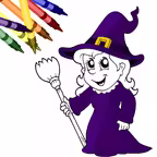 Halloween Coloring Book! iOS Icon
