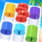 Sort Coins - Chips Merge iOS Icon