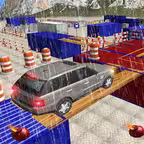 Extreme Prado Parking Simulato iOS Icon