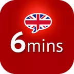 English Listening - 6mins iOS Icon
