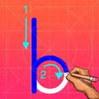 Trace Chinese Pinyin Letters iOS Icon