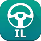 Illinois Driving Permit Test iOS Icon