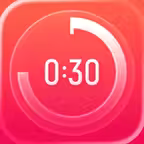 Interval Timer □ HIIT Timer iOS Icon