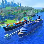 Sea Port: Cargo Ships Harbor iOS Icon