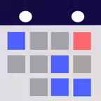 計画作成用 カレンダー Icon