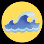 Ocean Wave Height iOS Icon