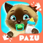 Cat games Pet Care & Dress up iOS Icon