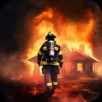 Fight the Fire 3D! iOS Icon