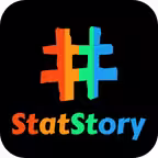 Trending Hashtags by Statstory iOS Icon