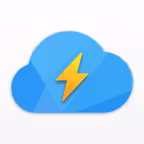 Cloud Power Distribution Icon