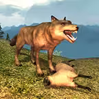 Wolf Simulator 2 : Hunters Beware iOS Icon
