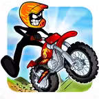 Stickman Bike Hill Race Free Addictive Rider Run iOS Icon
