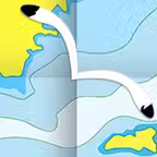AIS Maps: Marine & Lake charts iOS Icon