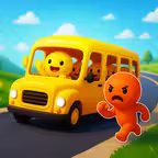 Bus GO! Car Sorting Puzzle iOS Icon