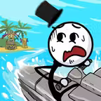 Stickman Story: Island Escape iOS Icon