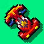 Pixel Car-Twists And Turns iOS Icon