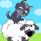 Wolf Leap Sheep:Running games iOS Icon