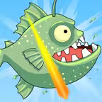 Cut Zombie Fish iOS Icon