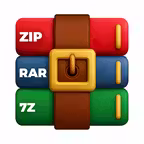 Zip, RAR, 7z File Extractor icon