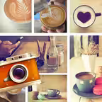 Retro Collage Photo Editor iOS Icon