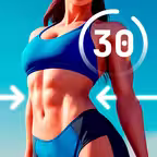Fitness: Slim down in 30 days iOS Icon