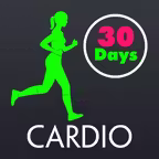 30 Day Cardio Fitness Challenges ~ Daily Workout iOS Icon