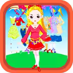 Colorful Doll DressUp iOS Icon