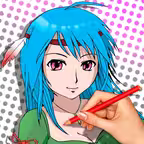 Learn to Draw Japan Anime iOS Icon