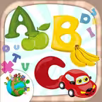Alphabet coloring book games iOS Icon