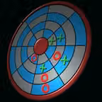 Circular Tic Tac Toe iOS Icon
