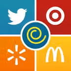 Swirly Logos - Guess the Logo, Emblem & Brand Name Quiz Game iOS Icon