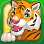 Happy Zoo - Wild Animals iOS Icon