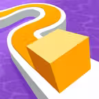 Line Color 3D iOS Icon